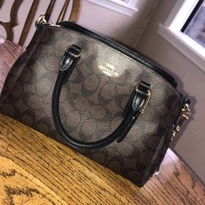 -Coach bag: Mini-Sage crossbody/handbag